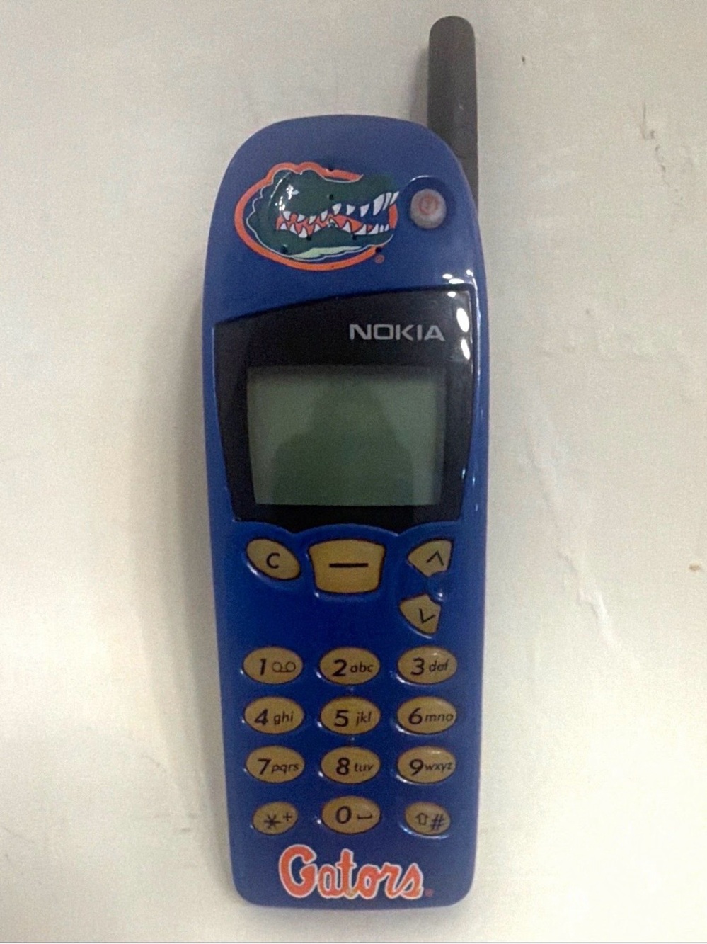 Nokia 5165 Florida Gators Blue Bar Cell Phone Model 5165 CDMA 800 2G No Charger